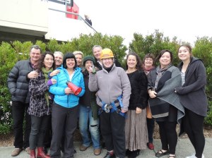 Beth with her Supporters